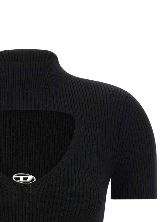 26SS 디젤 민소매 티셔츠 A214010PLBF9XX Black - DIESEL