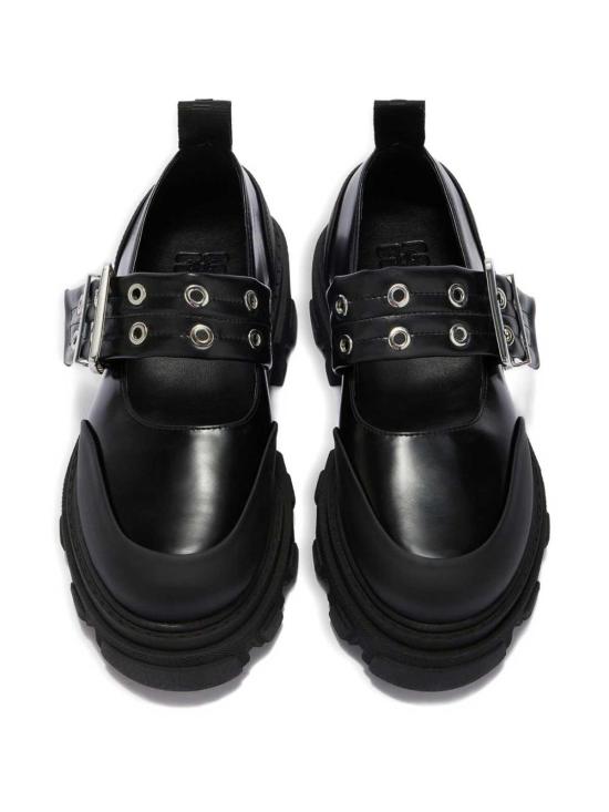 26SS 가니 플랫 슈즈 B1030061099 Black - GANNI