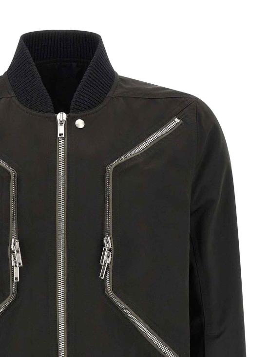 26SS 릭 오웬스 봄버 자켓 RU01F2790THD09 Black - RICK OWENS