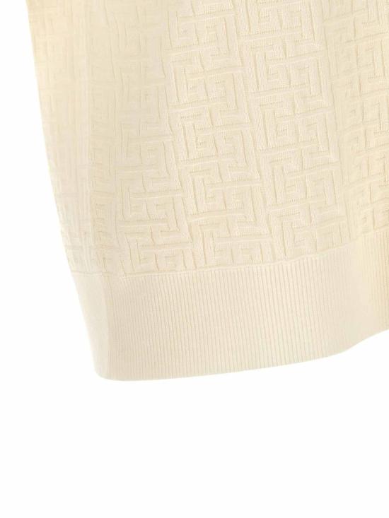 26SS 발망 폴로 티셔츠 GH1GB044KI030KA White - BALMAIN