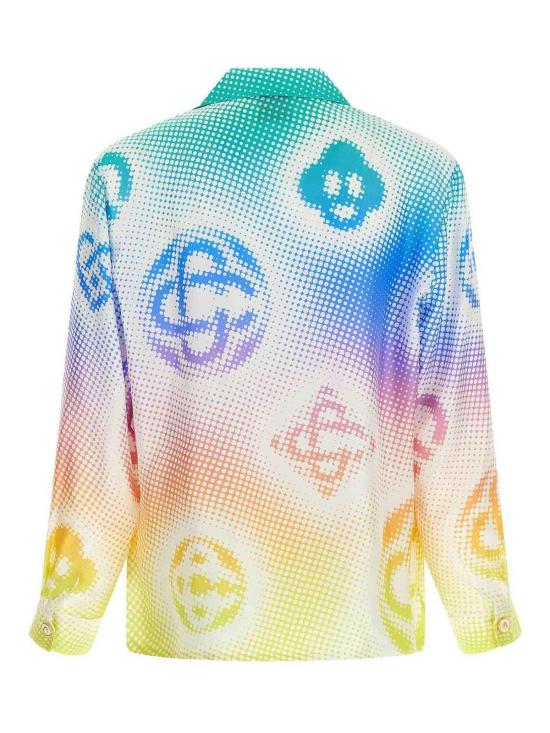 26SS 카사블랑카 긴팔 셔츠 MSP26SH00603 Multicolour - CASABLANCA