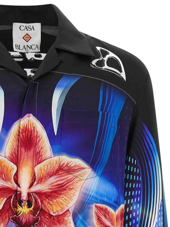 26SS 카사블랑카 긴팔 셔츠 MSP26SH00602 Multicolour - CASABLANCA