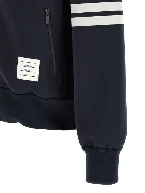 26SS 톰브라운 봄버 자켓 MJT569AJ0242415 Blue - THOM BROWNE