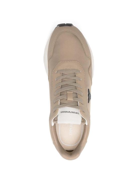 26SS 엠포리오 아르마니 스니커즈 EM003738AF19532M1088 Beige - EMPORIO ARMANI