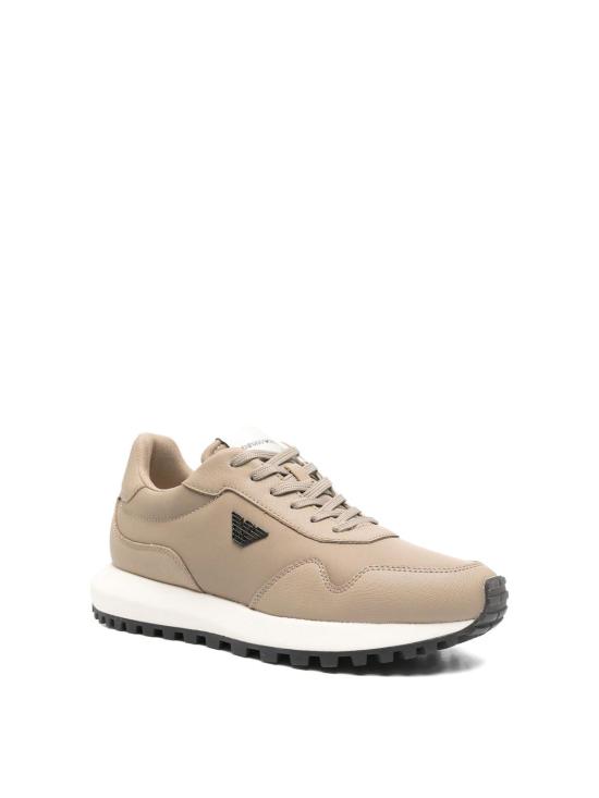 26SS 엠포리오 아르마니 스니커즈 EM003738AF19532M1088 Beige - EMPORIO ARMANI