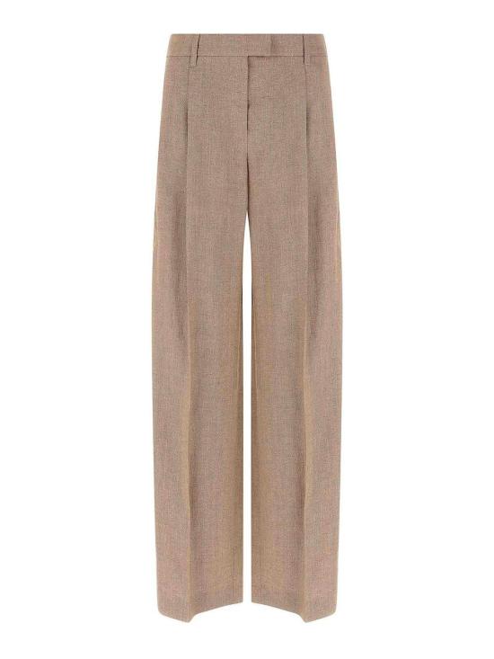 26SS 브루넬로 쿠치넬리 플레어 팬츠 MH526P8884C920 Nude Neutrals