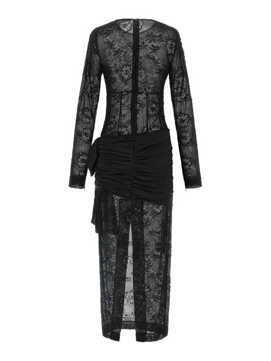 26SS 알레산드라리치 미디 스커트 FABX4274P21010900 Black - ALESSANDRA RICH