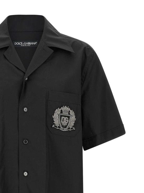 26SS 돌체앤가바나 반팔 셔츠 G5JH9ZGK278N0000 Black - DOLCE & GABBANA