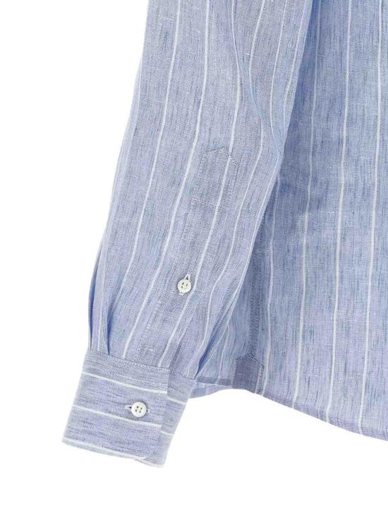 26SS 브루넬로 쿠치넬리 긴팔 셔츠 MA6860627C161 Light Blue - BRUNELLO CUCINELLI