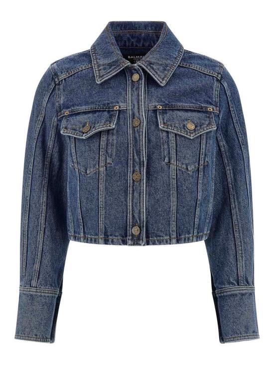 26SS 발망 데님 팬츠 GF1TC215DG086EX Blue