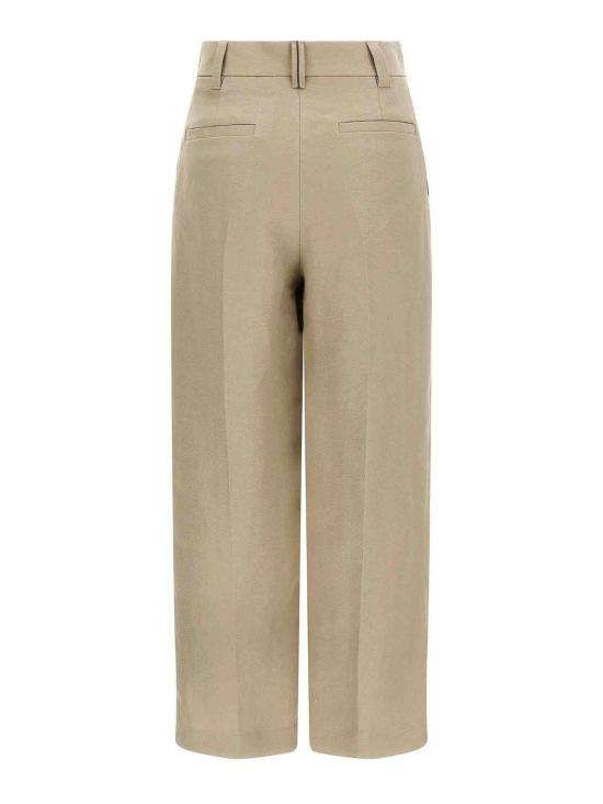 26SS 브루넬로 쿠치넬리 스트레이트 팬츠 MH527P9185C9272 Beige - BRUNELLO CUCINELLI