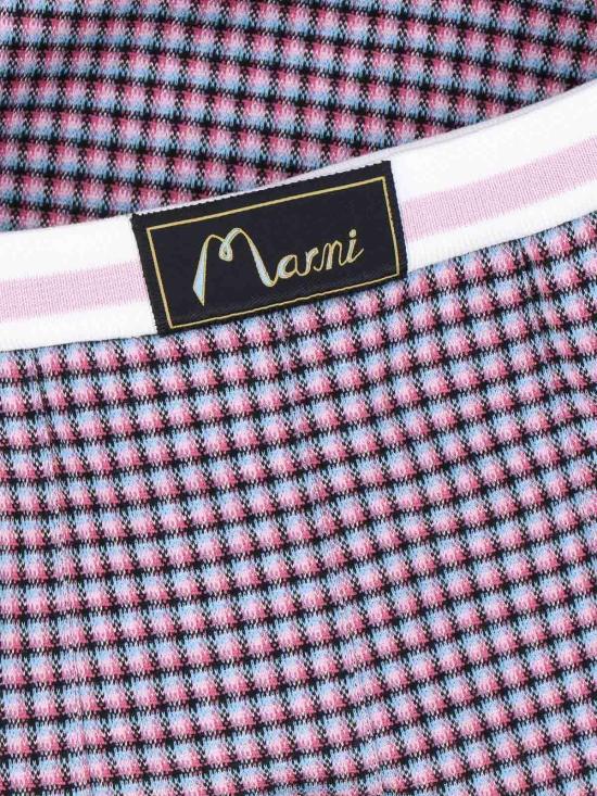 26SS 마르니 미디 스커트 GOJE0823S0UTVA63CHC20 Purple - MARNI