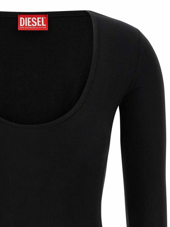 26SS 디젤 민소매 티셔츠 A209880BLAN9XX Black - DIESEL