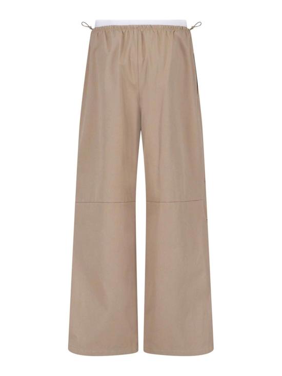 26SS 알렉산더 왕 스트레이트 팬츠 1WC1264969240B Beige - ALEXANDER WANG