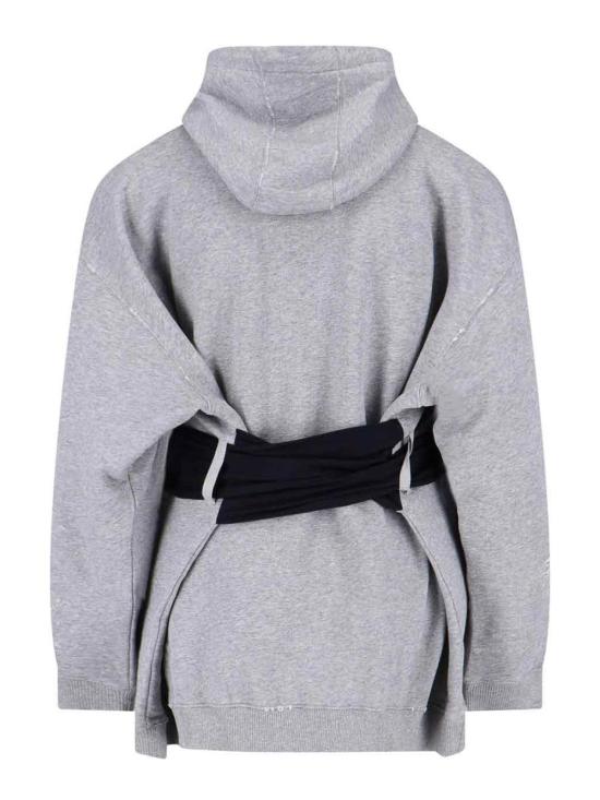 26SS MM6 메종마르지엘라 후디드 스웨트셔츠 윗 글러브 S52DA0083M25025853M Grey - MM6 MAISON MARGIELA