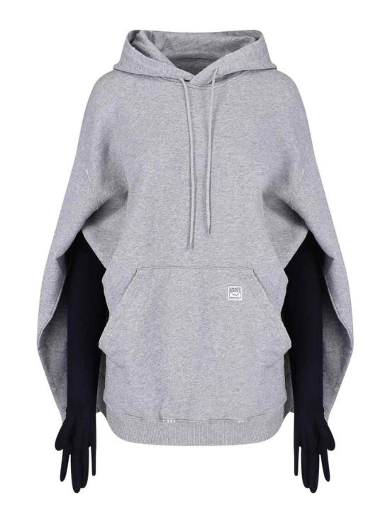 26SS MM6 메종마르지엘라 후디드 스웨트셔츠 윗 글러브 S52DA0083M25025853M Grey - MM6 MAISON MARGIELA