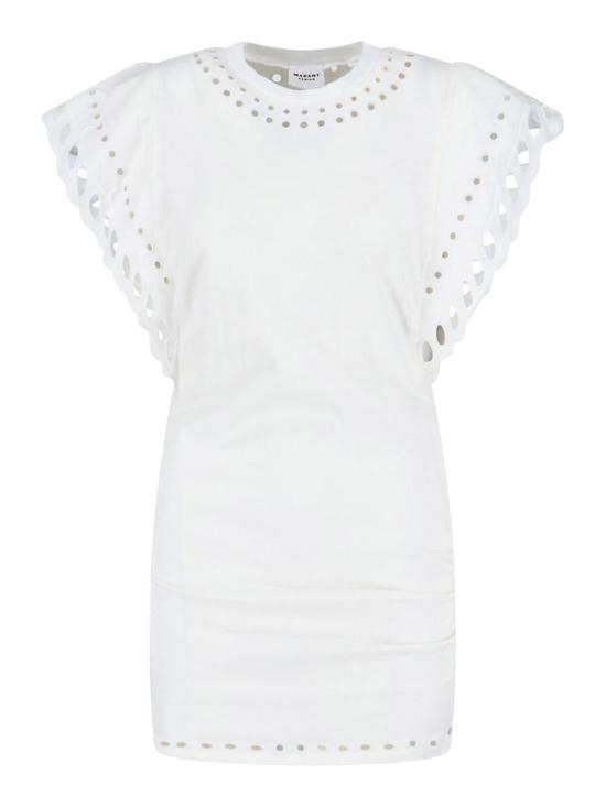 26SS 이자벨마랑에뚜왈 숏팬츠 RO1016FAD1N08E23 White