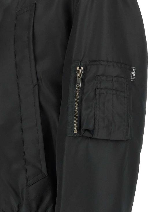26SS MM6 메종마르지엘라 봄버 자켓 SH0AM0076S53984900 Black - MM6 MAISON MARGIELA