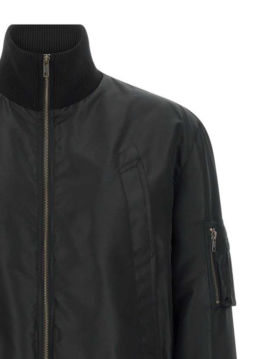 26SS MM6 메종마르지엘라 봄버 자켓 SH0AM0076S53984900 Black - MM6 MAISON MARGIELA