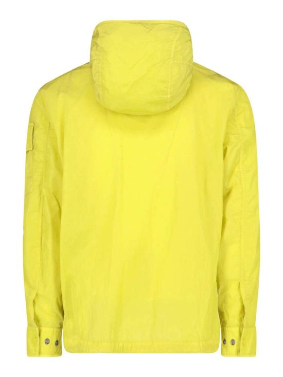 26SS 씨피 컴퍼니 크롬 R 패디드 렌즈 오버셔츠 20CMOS058A005904G246 Yellow - C.P. COMPANY