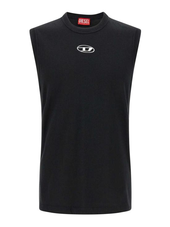 26SS 디젤 반팔 티셔츠 A217430JMBB900 Black