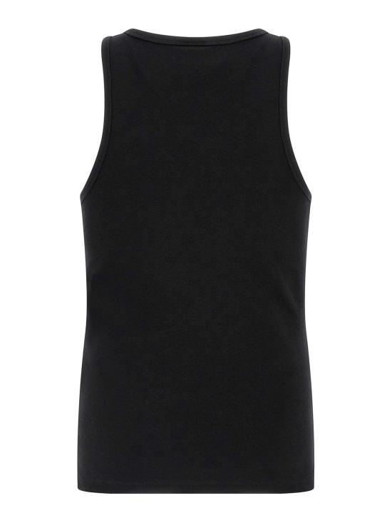 26SS 44레이블 민소매 티셔츠 B0030579FA584P665 Black - 44 LABEL