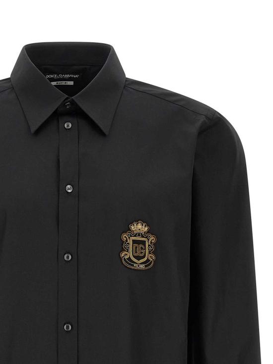 26SS 돌체앤가바나 긴팔 셔츠 G5ML1ZGK278N0000 Black - DOLCE & GABBANA
