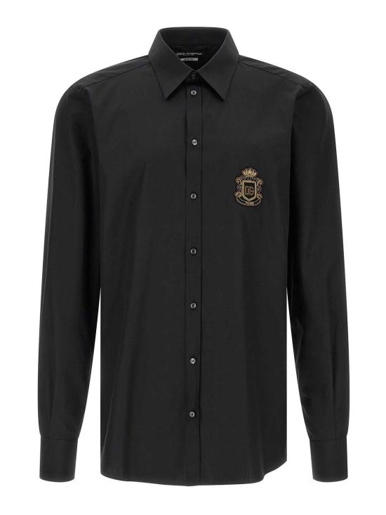 26SS 돌체앤가바나 긴팔 셔츠 G5ML1ZGK278N0000 Black