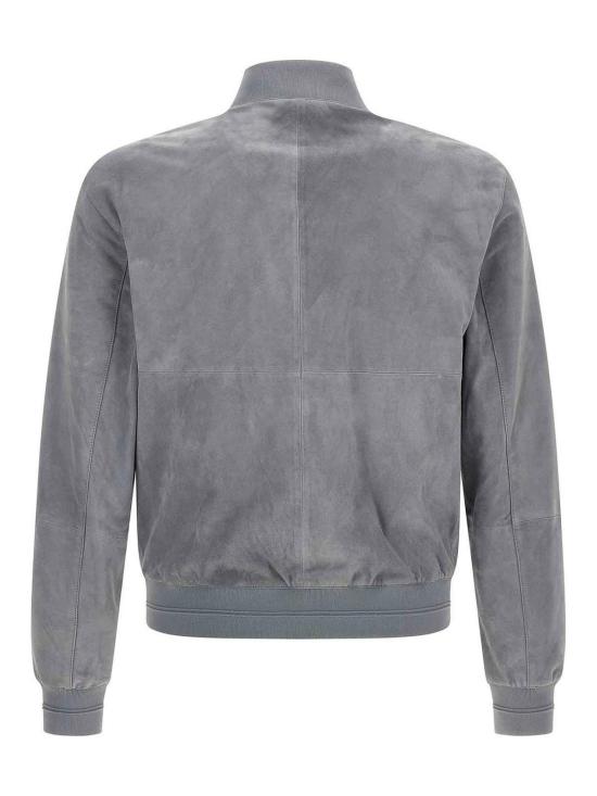 26SS 팔질레리 가죽 자켓 9C36PJ200SL28206 Grey - PAL ZILERI