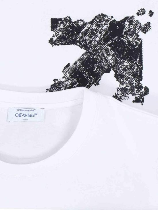 26SS 오프화이트 반팔 티셔츠 44MAA027S26J007100 White - OFF WHITE