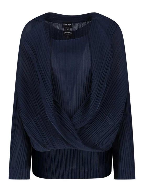 26SS 조르지오 아르마니 민소매 티셔츠 GW003427AF23439UB110 Blue