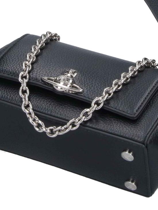 26SS 비비안웨스트우드 토트백 4603000WWS000DN403 Black - VIVIENNE WESTWOOD