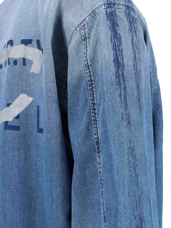 26SS 디젤 데님 셔츠 A217380CECC01 Blue - DIESEL