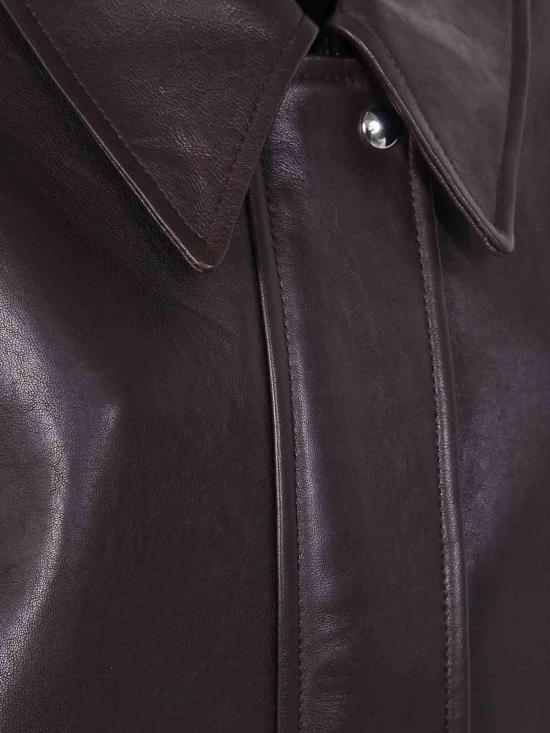 26SS 케이트 가죽 자켓 6166729950 Brown - KHAITE