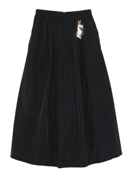 26SS 엠포리오 아르마니 롱 스커트 EW004214AF22803UC001 Black