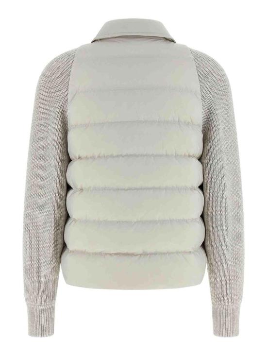 26SS 브루넬로 쿠치넬리 나일론 다운 재킷 MD5987696C3671 Grey - BRUNELLO CUCINELLI