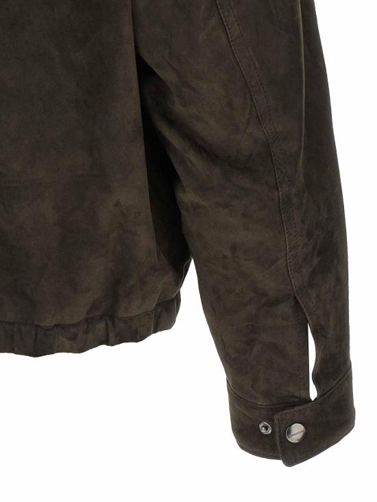 26SS 조르지오 브라토 가죽 자켓 GU26S28005CMSOSLATE Brown - GIORGIO BRATO