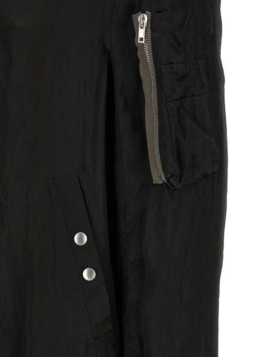 26SS 릭 오웬스 봄버 자켓 RU01F2778N09 Black - RICK OWENS