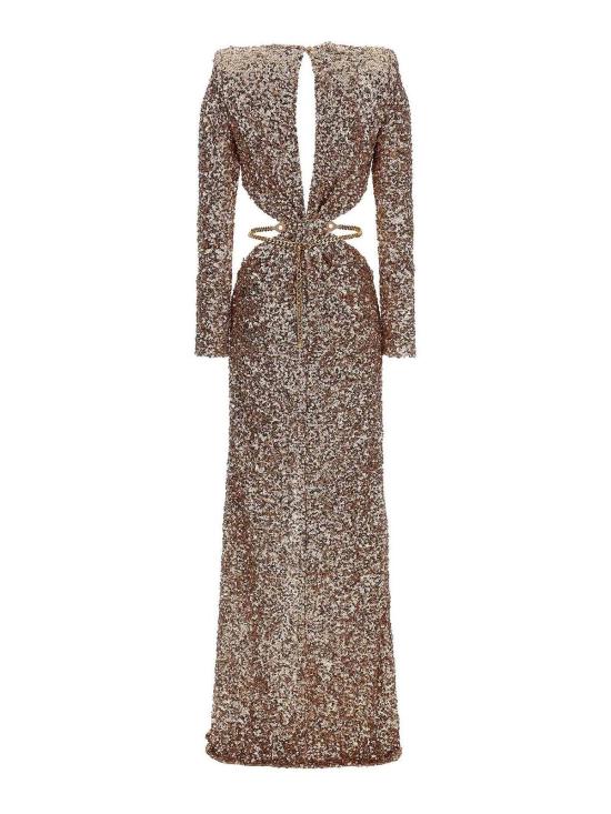 26SS 엘리자베타프랜치 롱 원피스 ABR1561E2EA1 Nude Neutrals - ELISABETTA FRANCHI