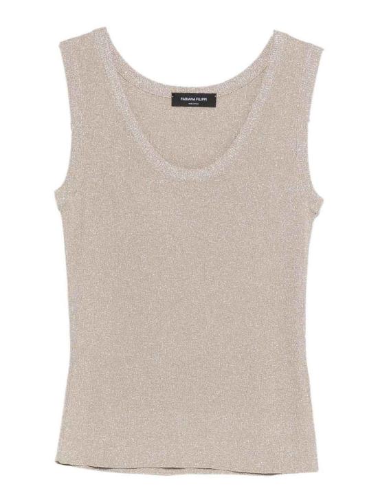 26SS 파비아나 필리피 민소매 티셔츠 MAD266F066D9620145 White