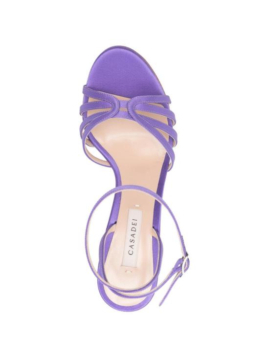 26SS 카사데이 샌들 1L420B0801SATIN4805 Purple - CASADEI