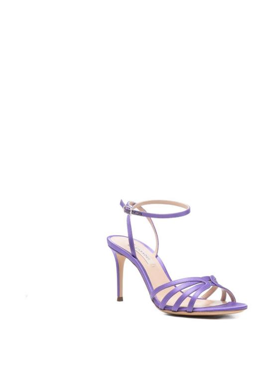 26SS 카사데이 샌들 1L420B0801SATIN4805 Purple - CASADEI
