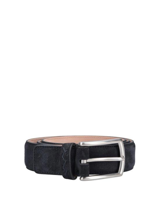 26SS 에르메네질도제냐 가죽 벨트 RLHCASB014AZBNZ Blue