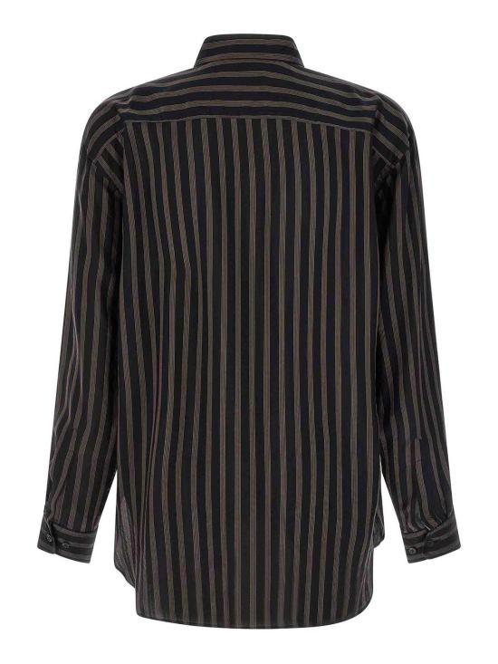 26SS 드리스 반 노튼 긴팔 셔츠 26102073232765E15 Black - DRIES VAN NOTEN