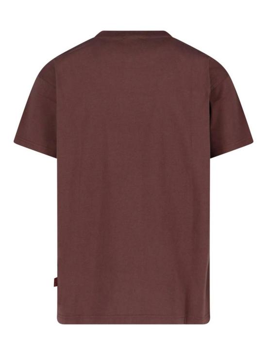 26SS 디젤 Regular D appliqué 티셔츠 A210270DMBJ7FG Brown - DIESEL