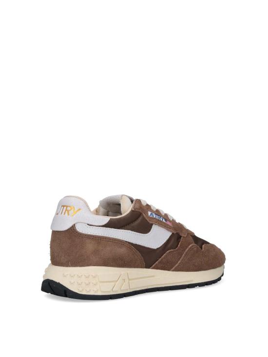 26SS 오트리 릴윈드 로우 나일론 스웨이드 스니커즈 WWLMNC39 Brown - AUTRY