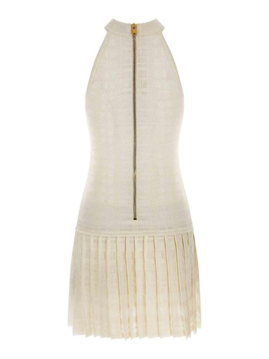 26SS 발망 터틀넥 GF1R3375KJ360KA White - BALMAIN