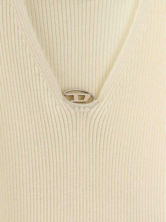 26SS 디젤 민소매 티셔츠 A214010PLBF181 White - DIESEL