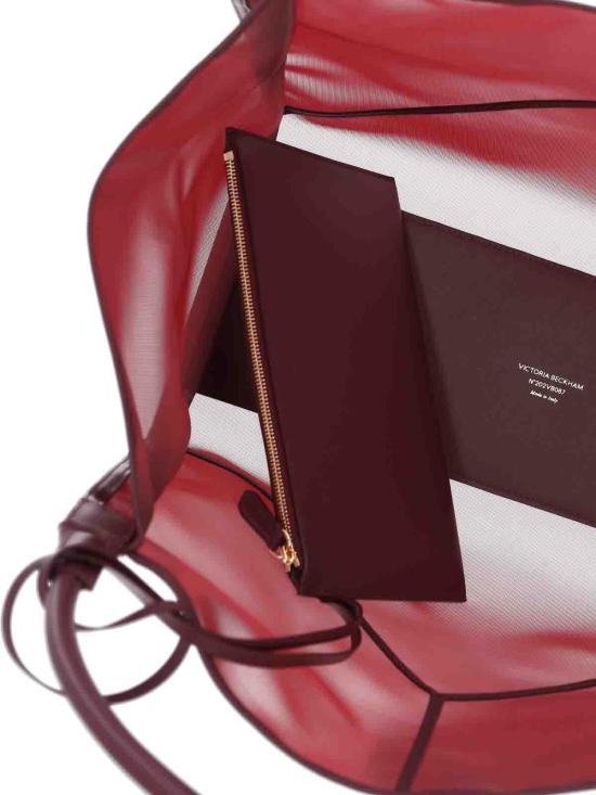 26SS 빅토리아 베컴 토트백 B126AAC007139ABURGUNDY Red - VICTORIA BECKHAM