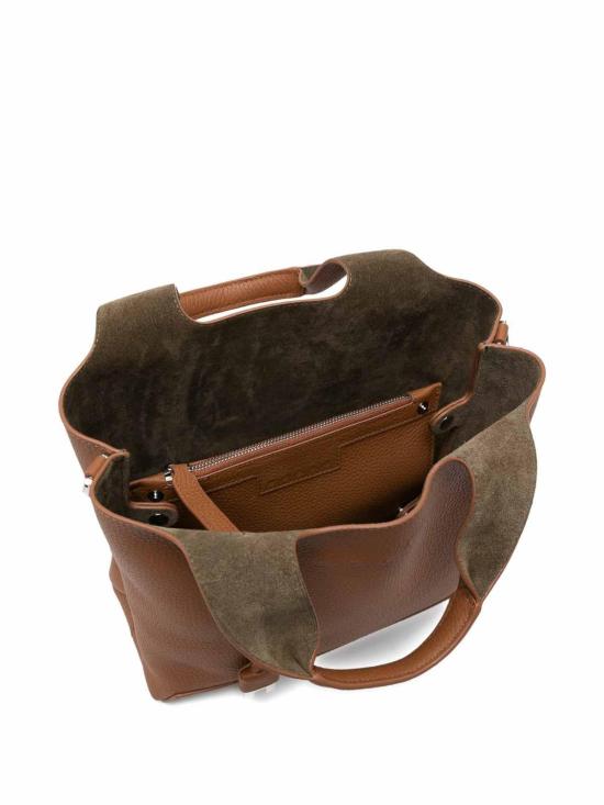 26SS 호간 토트백 KBW01RA0200TH1S018 Brown - HOGAN